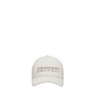 Ferrari Men Baseball Cap In Denim